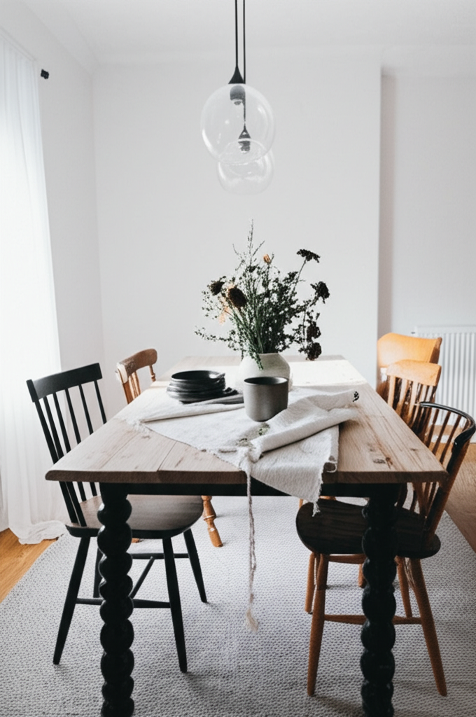 Solid Wood Dining Table